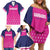 Custom Barbados Royals Cricket Family Matching Off Shoulder Short Dress and Hawaiian Shirt Back to Back Champions - Wonder Print Shop