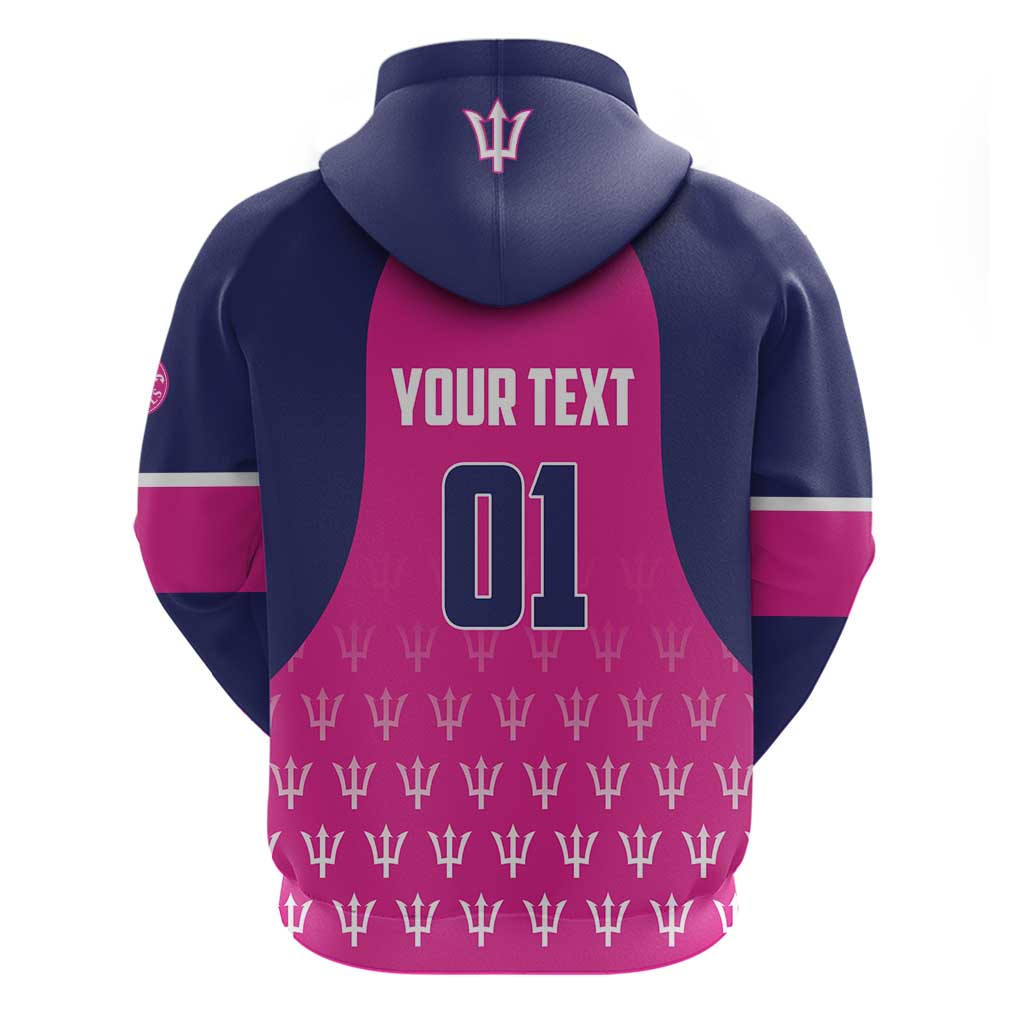Custom Barbados Royals Cricket Hoodie Back to Back Champions - Wonder Print Shop