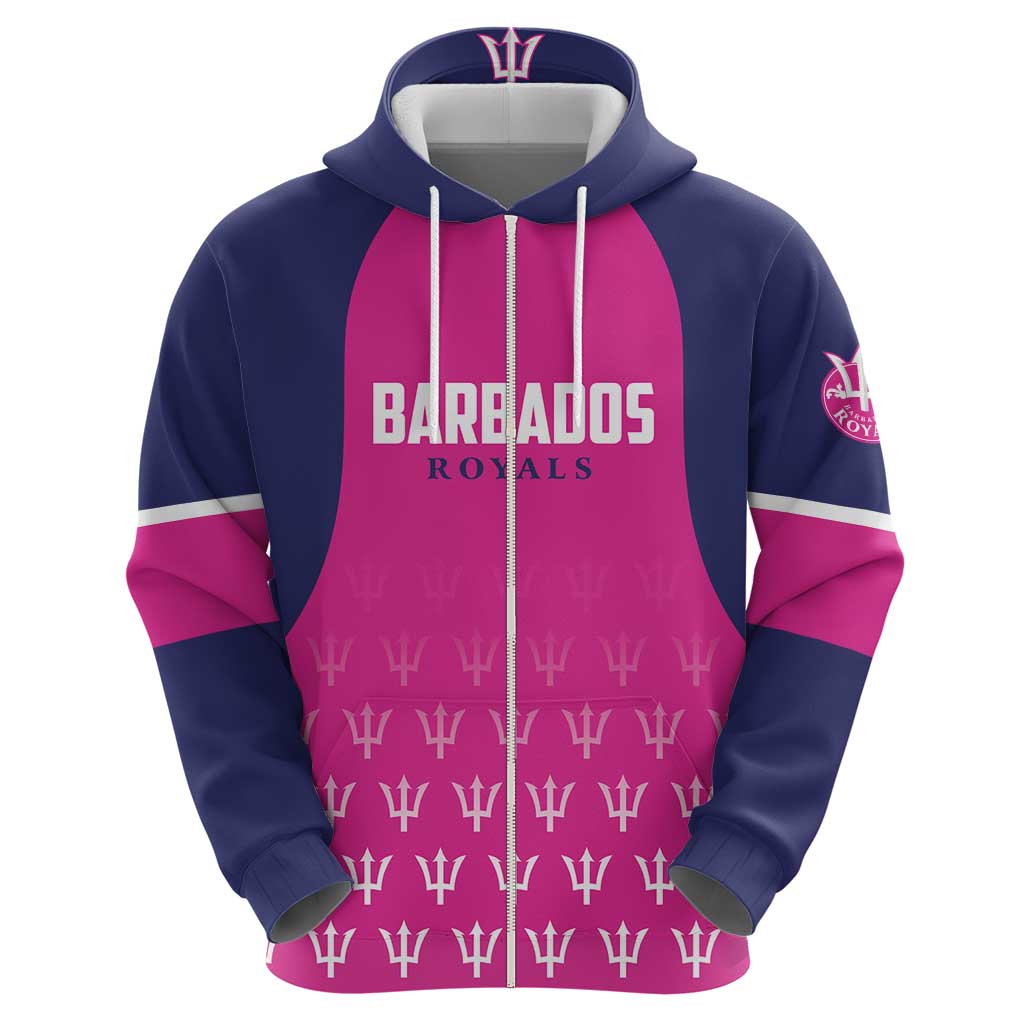 Custom Barbados Royals Cricket Hoodie Back to Back Champions - Wonder Print Shop