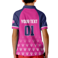 Custom Barbados Royals Cricket Kid Polo Shirt Back to Back Champions - Wonder Print Shop