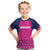 Custom Barbados Royals Cricket Kid T Shirt Back to Back Champions - Wonder Print Shop