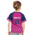 Custom Barbados Royals Cricket Kid T Shirt Back to Back Champions - Wonder Print Shop