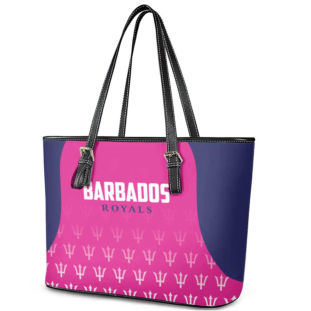 Barbados Royals Cricket Leather Tote Bag Back to Back Champions - Wonder Print Shop