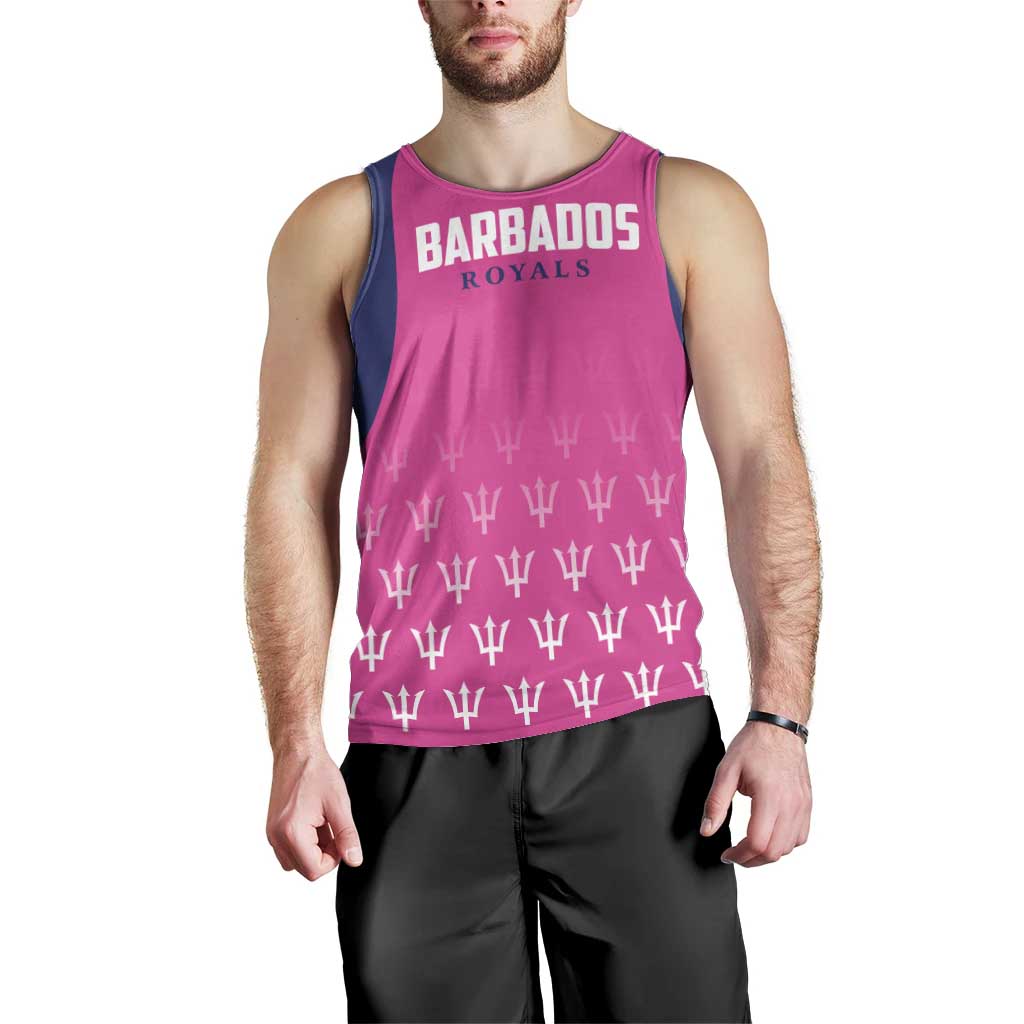 Custom Barbados Royals Cricket Men Tank Top Back to Back Champions - Wonder Print Shop