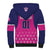 Custom Barbados Royals Cricket Sherpa Hoodie Back to Back Champions - Wonder Print Shop