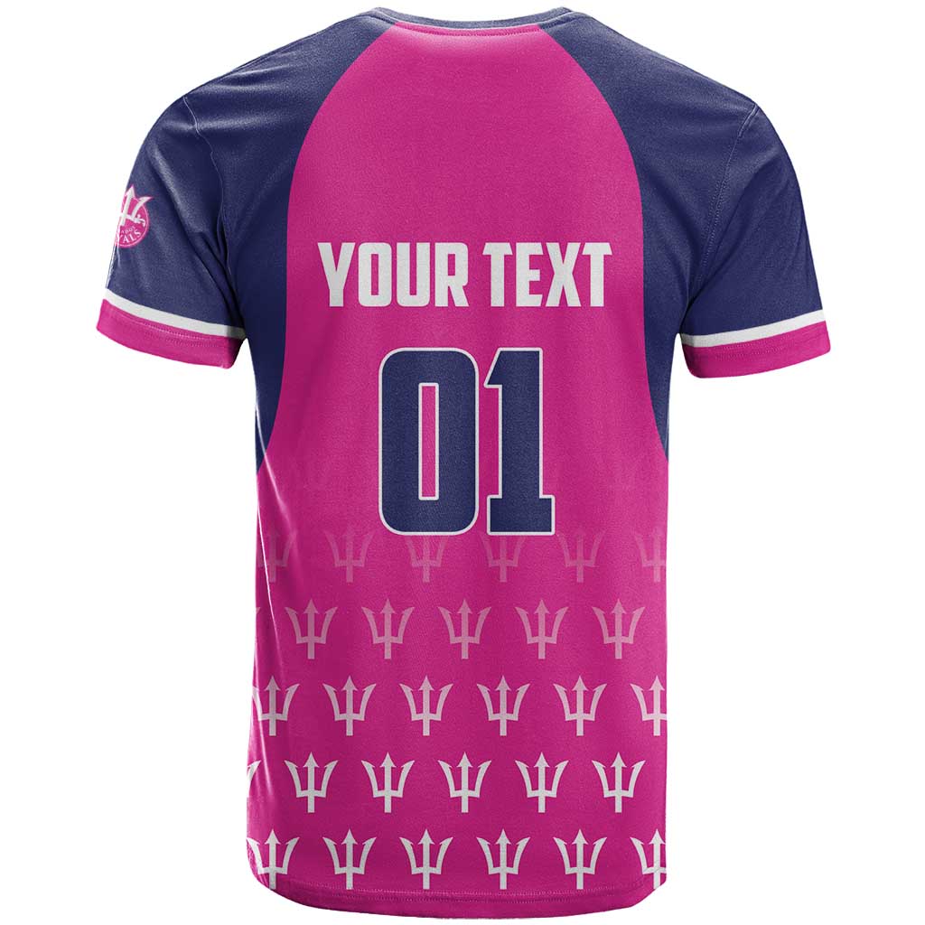 Custom Barbados Royals Cricket T Shirt Back to Back Champions - Wonder Print Shop