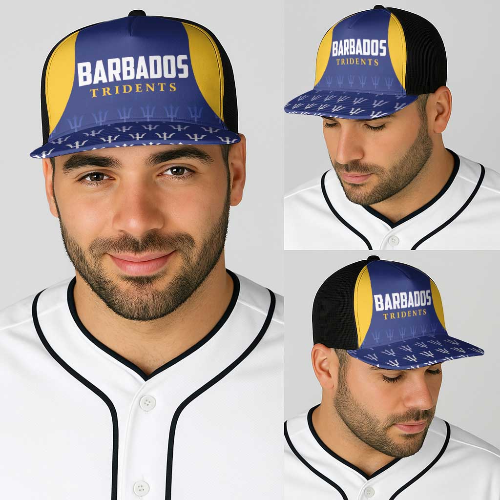 Barbados Tridents Cricket Baseball Net Cap Go Champions - Wonder Print Shop