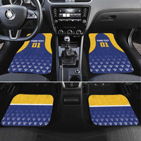 Barbados Tridents Cricket Car Mats Go Champions - Wonder Print Shop