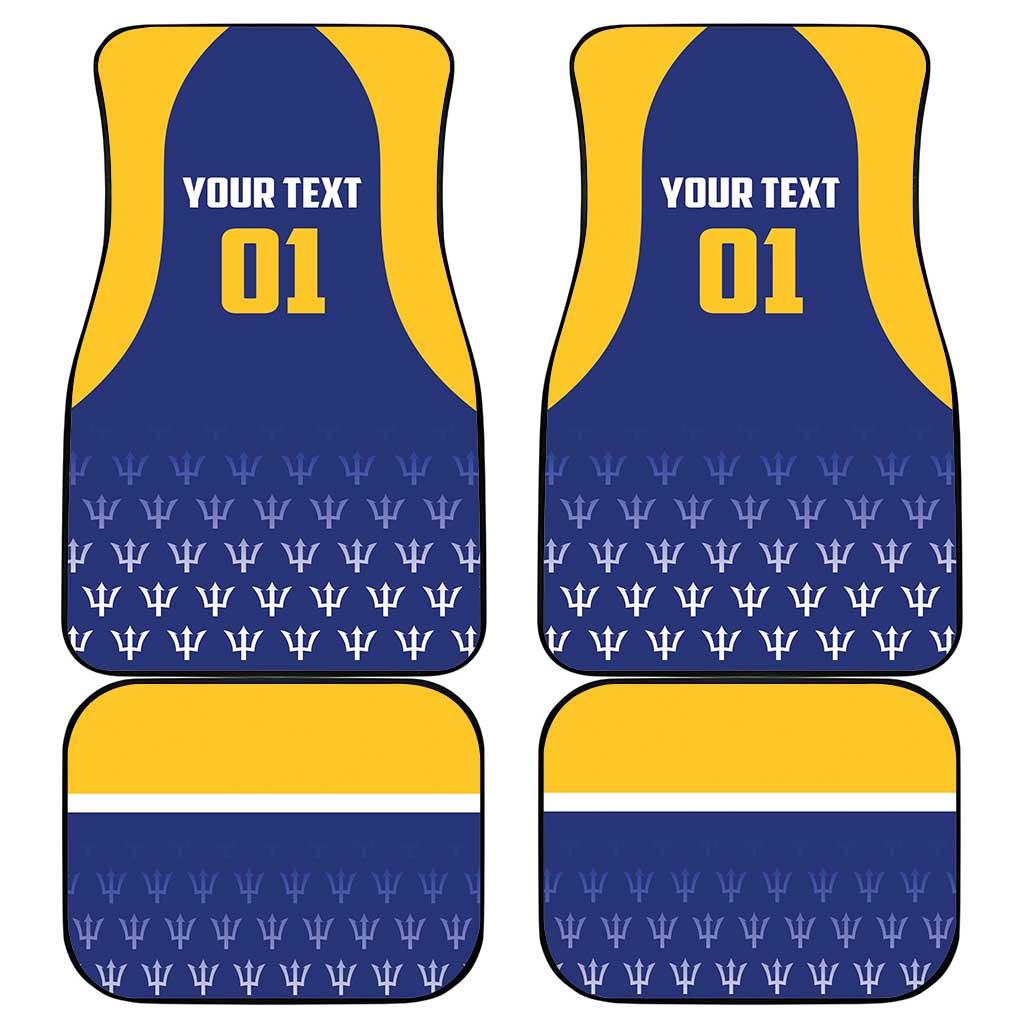 Barbados Tridents Cricket Car Mats Go Champions - Wonder Print Shop