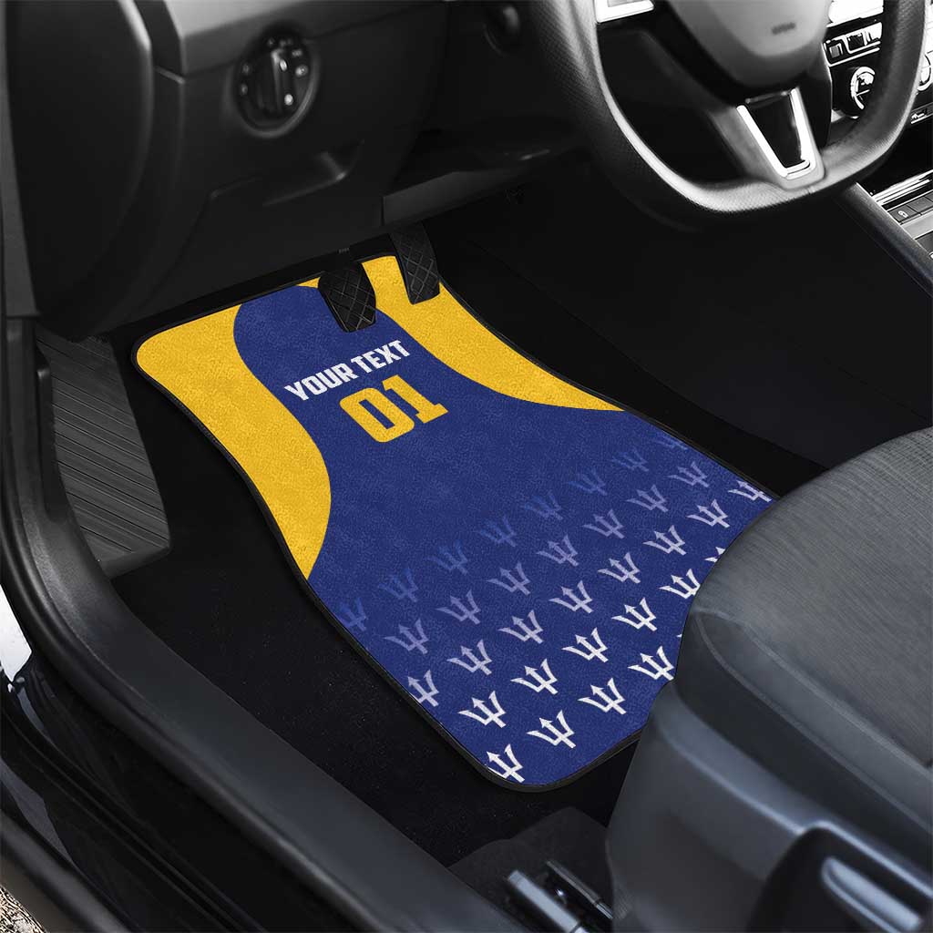 Barbados Tridents Cricket Car Mats Go Champions - Wonder Print Shop