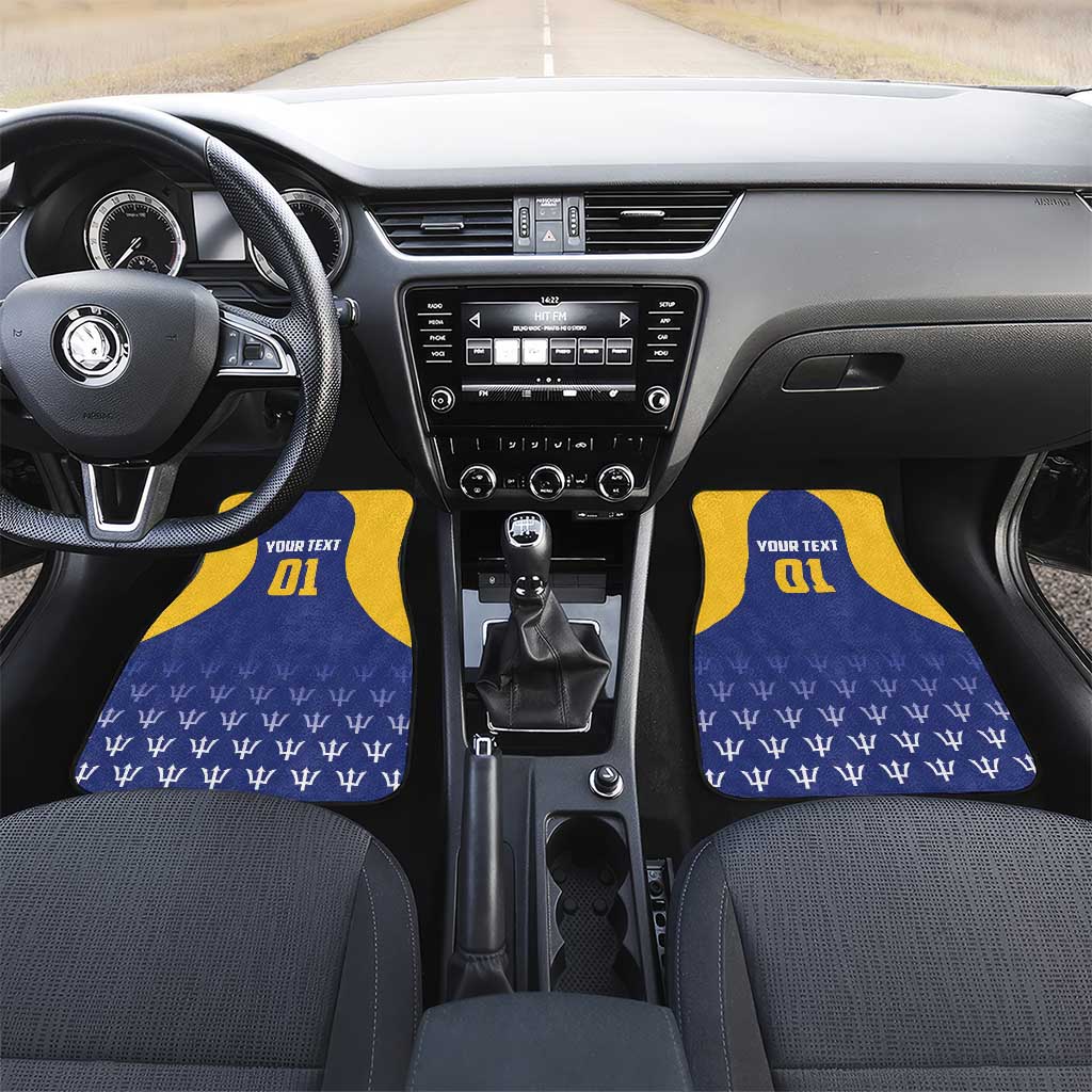 Barbados Tridents Cricket Car Mats Go Champions - Wonder Print Shop
