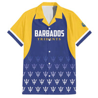 Custom Barbados Tridents Cricket Family Matching Tank Maxi Dress and Hawaiian Shirt Go Champions - Wonder Print Shop