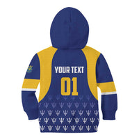 Custom Barbados Tridents Cricket Kid Hoodie Go Champions - Wonder Print Shop