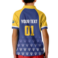 Custom Barbados Tridents Cricket Kid Polo Shirt Go Champions - Wonder Print Shop