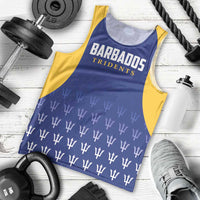 Custom Barbados Tridents Cricket Men Tank Top Go Champions - Wonder Print Shop