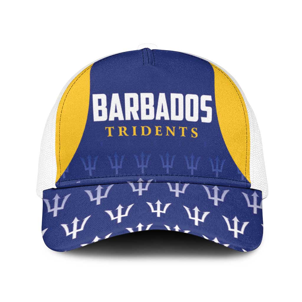 Barbados Tridents Cricket Mesh Trucker Cap Go Champions - Wonder Print Shop