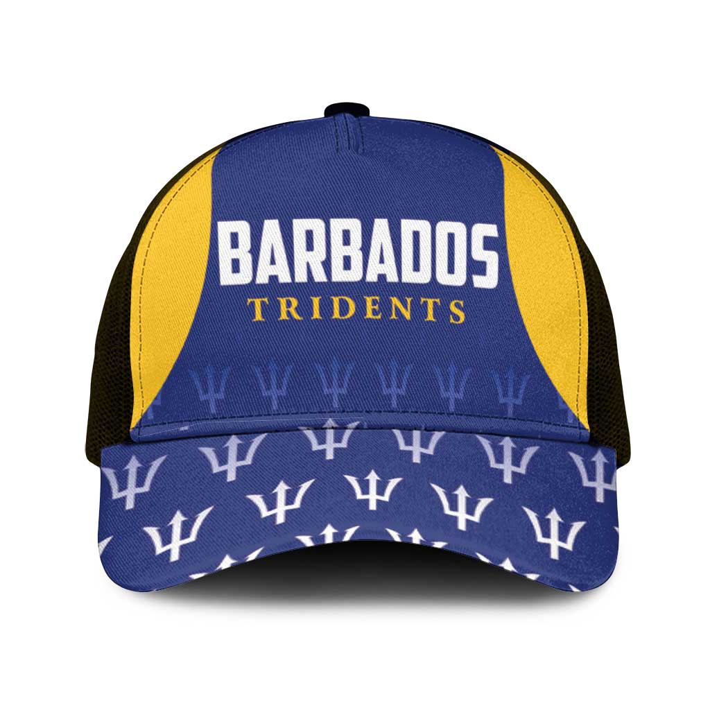 Barbados Tridents Cricket Mesh Trucker Cap Go Champions - Wonder Print Shop