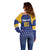 Custom Barbados Tridents Cricket Off Shoulder Sweater Go Champions - Wonder Print Shop