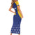 Custom Barbados Tridents Cricket Short Sleeve Bodycon Dress Go Champions - Wonder Print Shop