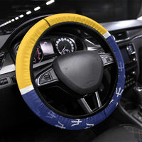 Barbados Tridents Cricket Steering Wheel Cover Go Champions - Wonder Print Shop