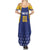 Custom Barbados Tridents Cricket Summer Maxi Dress Go Champions - Wonder Print Shop