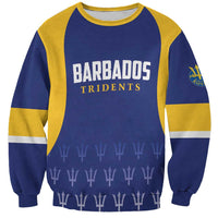 Custom Barbados Tridents Cricket Sweatshirt Go Champions - Wonder Print Shop