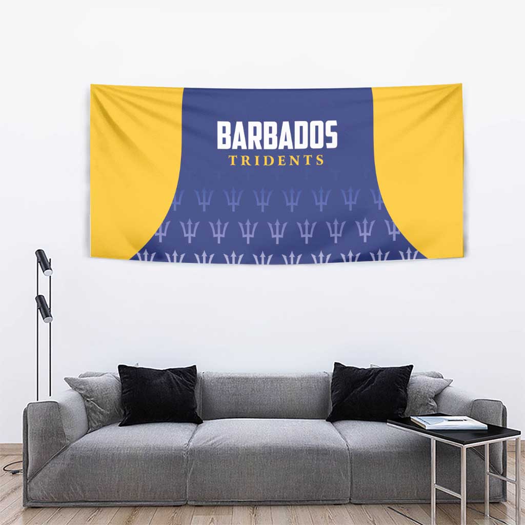 Barbados Tridents Cricket Tapestry Go Champions - Wonder Print Shop