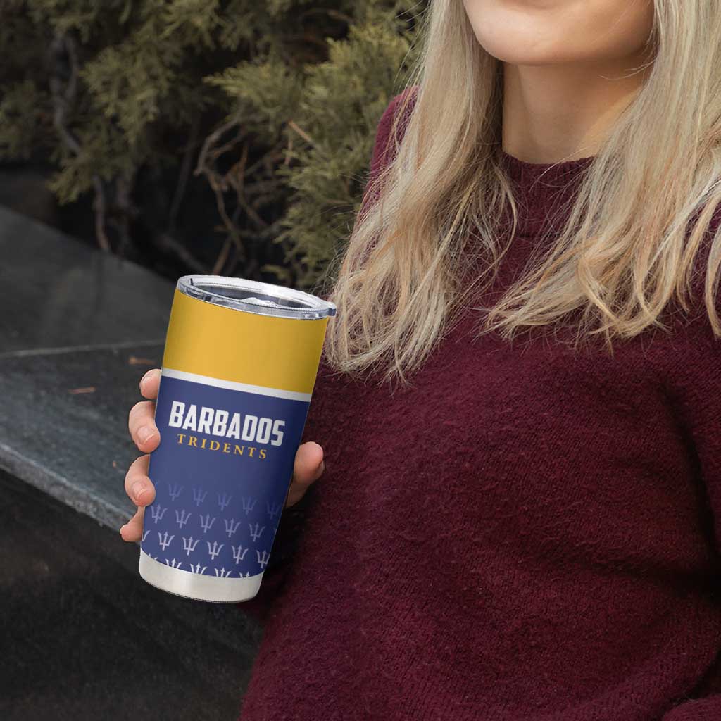 Custom Barbados Tridents Cricket Tumbler Cup Go Champions - Wonder Print Shop