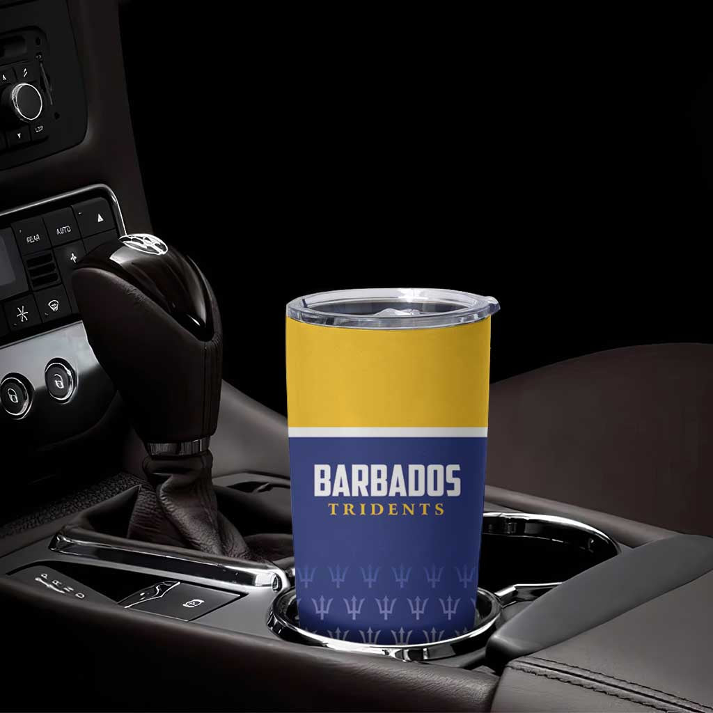 Custom Barbados Tridents Cricket Tumbler Cup Go Champions - Wonder Print Shop