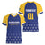 Custom Barbados Tridents Cricket Women V-Neck T-Shirt Go Champions - Wonder Print Shop