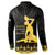 Haiti Neg Marron Gold Button Sweatshirt Lespwa pa anyen san aksyon - Wonder Print Shop