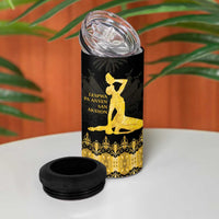 Haiti Neg Marron Gold 4 in 1 Can Cooler Tumbler Lespwa pa anyen san aksyon - Wonder Print Shop