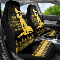 Haiti Neg Marron Gold Car Seat Cover Lespwa pa anyen san aksyon - Wonder Print Shop