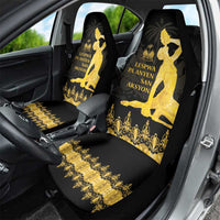 Haiti Neg Marron Gold Car Seat Cover Lespwa pa anyen san aksyon - Wonder Print Shop