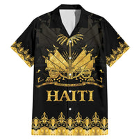 Haiti Neg Marron Gold Family Matching Mermaid Dress and Hawaiian Shirt Lespwa pa anyen san aksyon - Wonder Print Shop