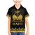 Haiti Neg Marron Gold Family Matching Mermaid Dress and Hawaiian Shirt Lespwa pa anyen san aksyon - Wonder Print Shop