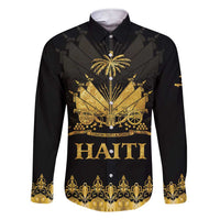 Haiti Neg Marron Gold Family Matching Short Sleeve Bodycon Dress and Hawaiian Shirt Lespwa pa anyen san aksyon - Wonder Print Shop