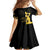 Haiti Neg Marron Gold Family Matching Tank Maxi Dress and Hawaiian Shirt Lespwa pa anyen san aksyon - Wonder Print Shop