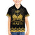 Haiti Neg Marron Gold Family Matching Tank Maxi Dress and Hawaiian Shirt Lespwa pa anyen san aksyon - Wonder Print Shop