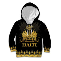 Haiti Neg Marron Gold Kid Hoodie Lespwa pa anyen san aksyon - Wonder Print Shop