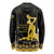 Haiti Neg Marron Gold Long Sleeve Shirt Lespwa pa anyen san aksyon - Wonder Print Shop