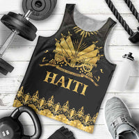 Haiti Neg Marron Gold Men Tank Top Lespwa pa anyen san aksyon - Wonder Print Shop