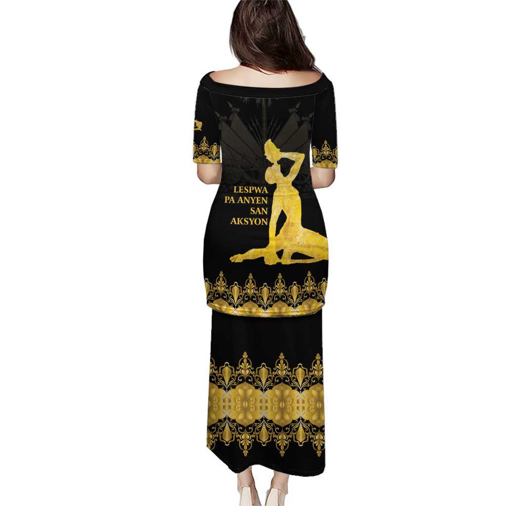 Haiti Neg Marron Gold Puletasi Lespwa pa anyen san aksyon - Wonder Print Shop