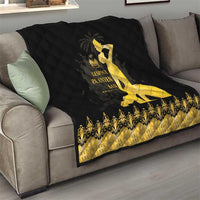 Haiti Neg Marron Gold Quilt Lespwa pa anyen san aksyon - Wonder Print Shop