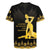 Haiti Neg Marron Gold Rugby Jersey Lespwa pa anyen san aksyon - Wonder Print Shop