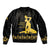Haiti Neg Marron Gold Sleeve Zip Bomber Jacket Lespwa pa anyen san aksyon - Wonder Print Shop