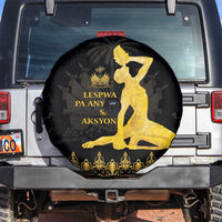 Haiti Neg Marron Gold Spare Tire Cover Lespwa pa anyen san aksyon - Wonder Print Shop