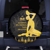 Haiti Neg Marron Gold Spare Tire Cover Lespwa pa anyen san aksyon - Wonder Print Shop