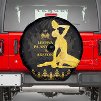 Haiti Neg Marron Gold Spare Tire Cover Lespwa pa anyen san aksyon - Wonder Print Shop