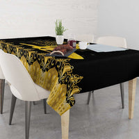Haiti Neg Marron Gold Tablecloth Lespwa pa anyen san aksyon - Wonder Print Shop